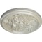 Ekena Millwork Katheryn Ceiling Medallion (Fits Canopies up to 2 1/8"), Hnd-Painted Flash Blue, 14 1/2"OD x 2 3/4"P CM14KTFBS - alternate 2